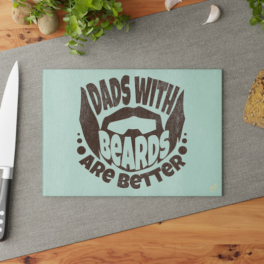 Beard Daddy's Glass Chopping Board