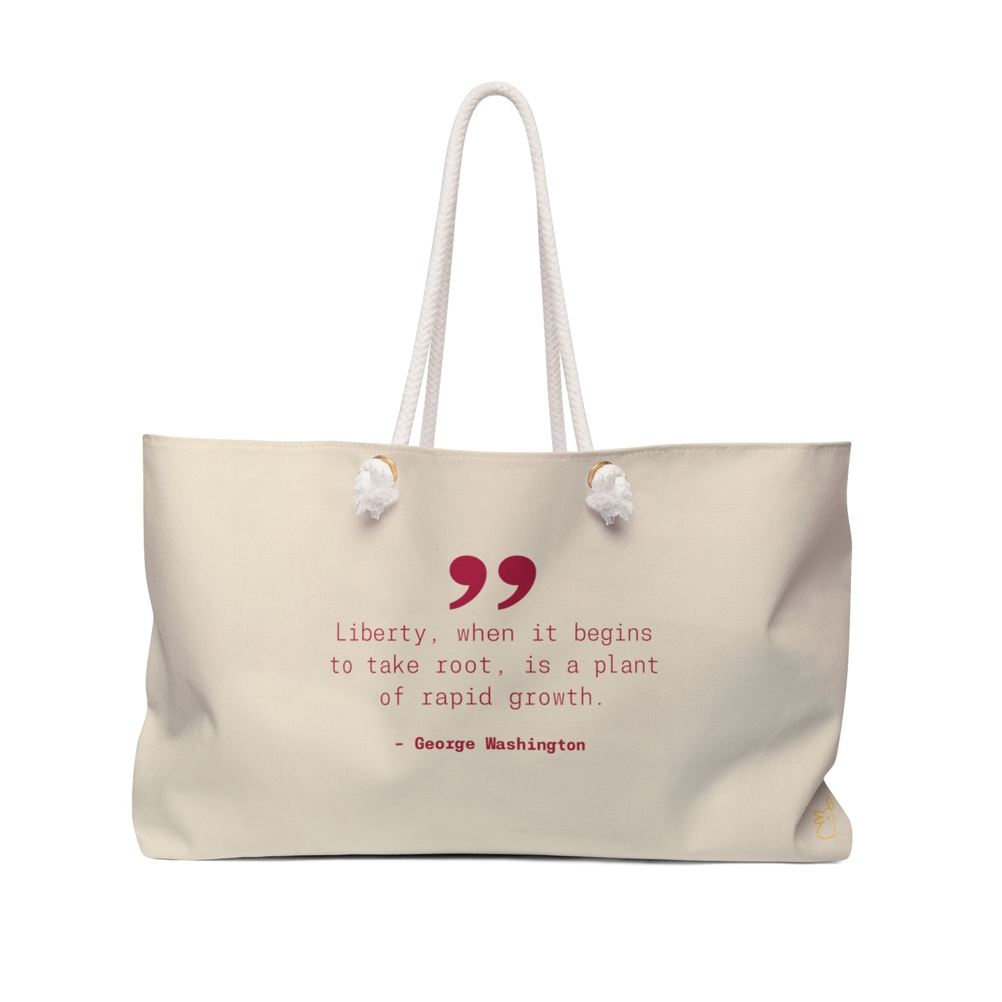 George Washington Weekender Picnic Tote Bag