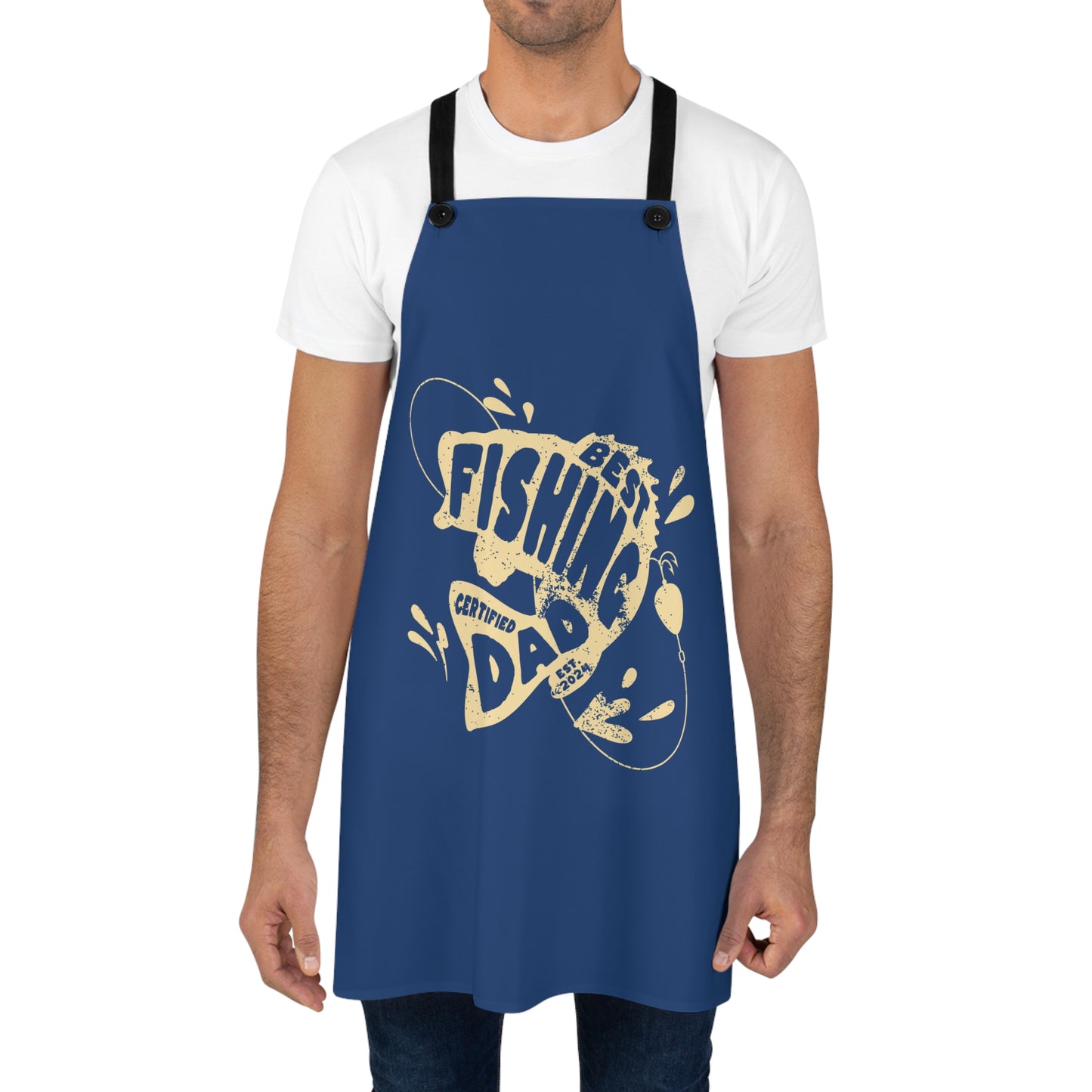 Fishing Fanatics Dads Apron