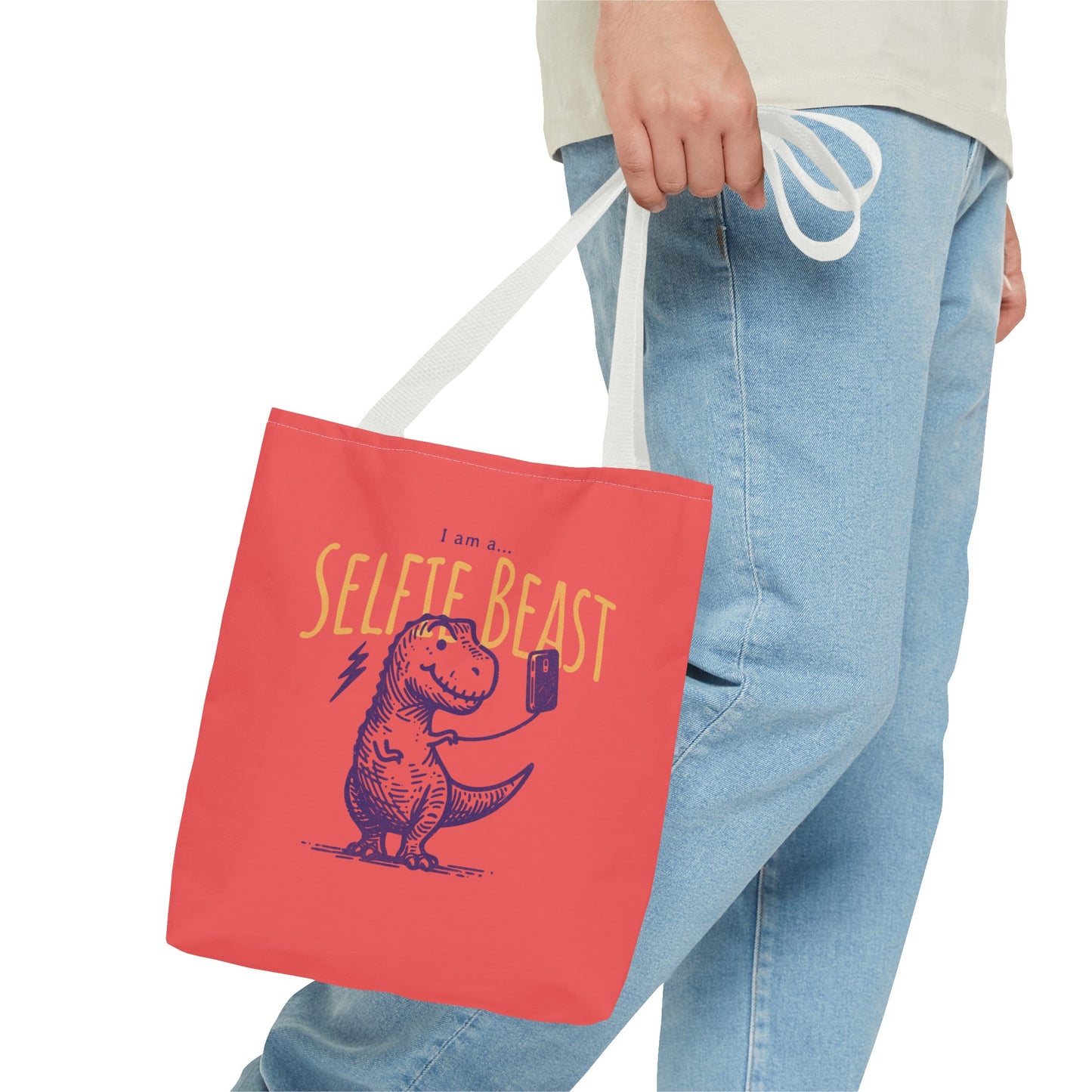 Selfie Beast Tote Bag