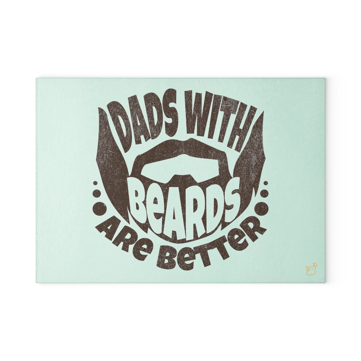 Beard Daddy's Glass Chopping Board