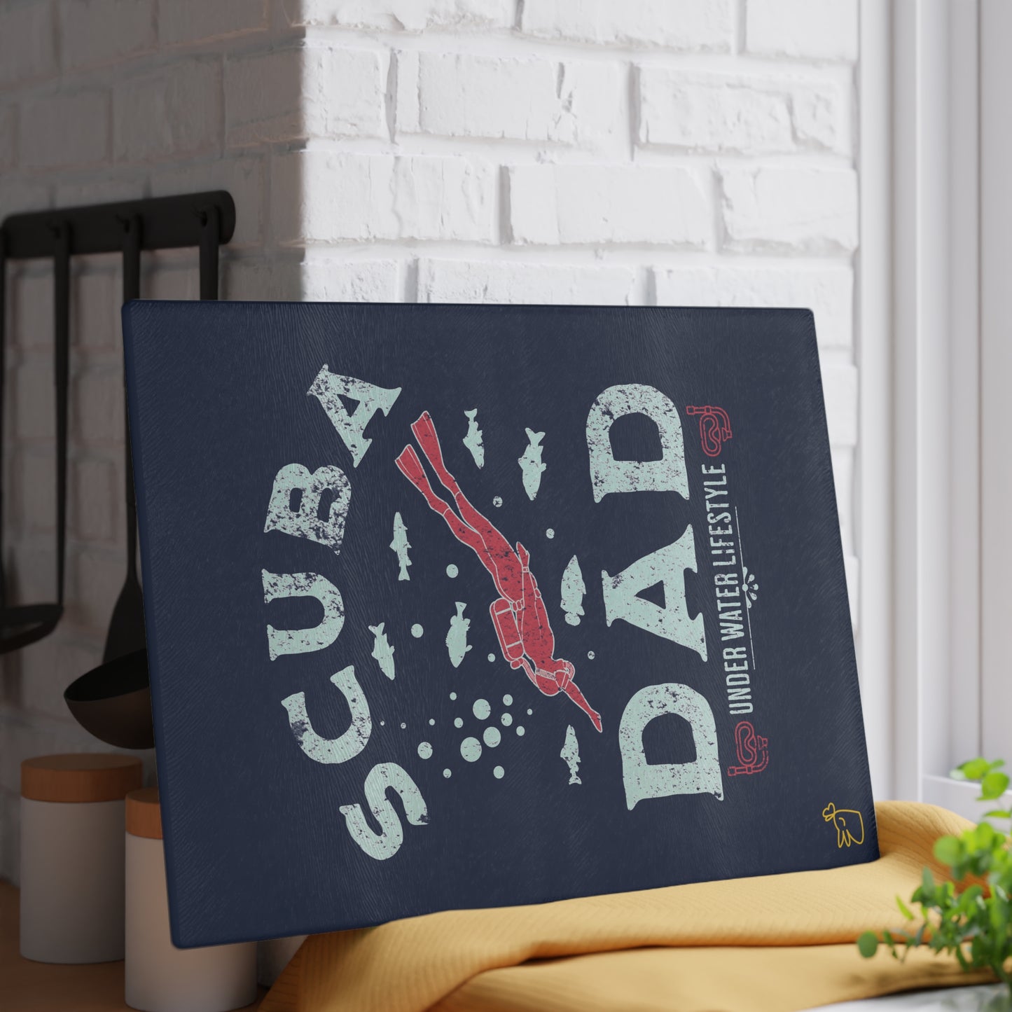 Scuba Daddy's Chopping Board