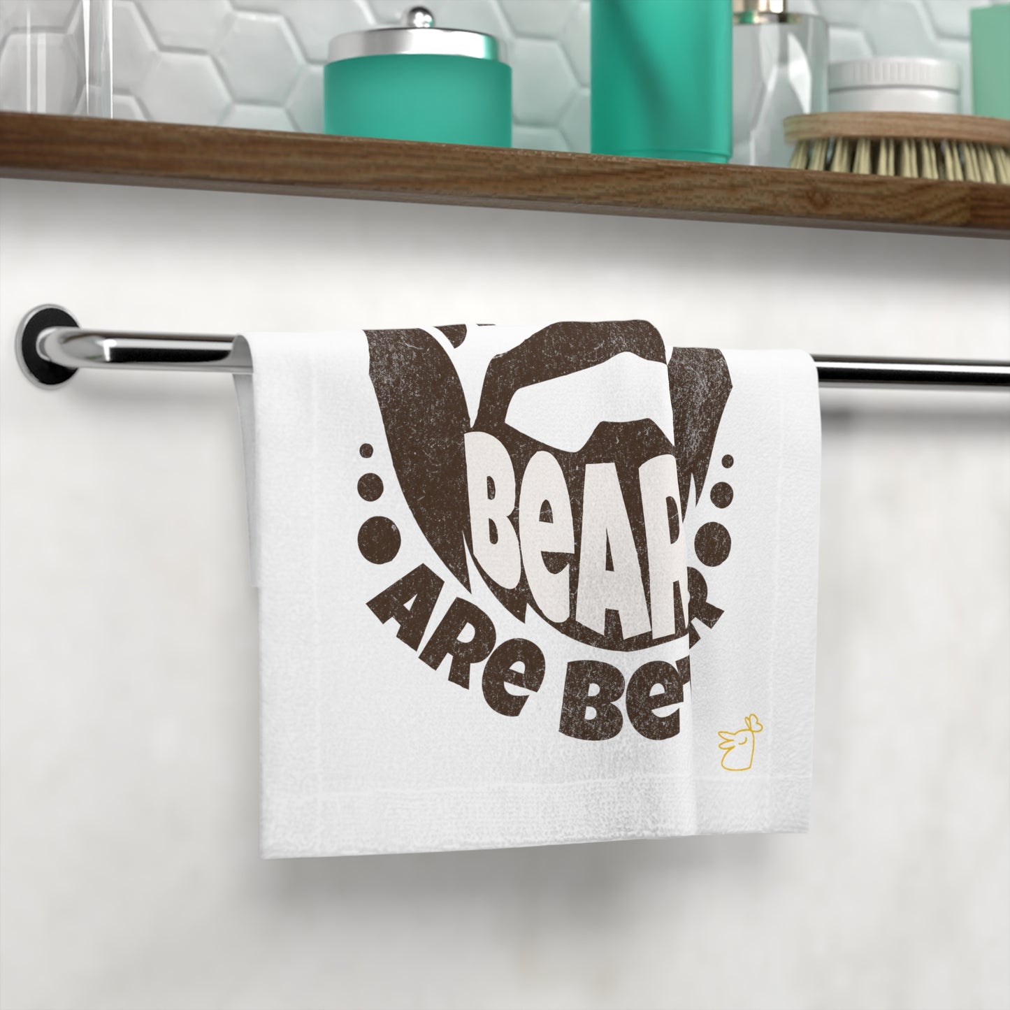 Fun Face Towel - Dads with Beards