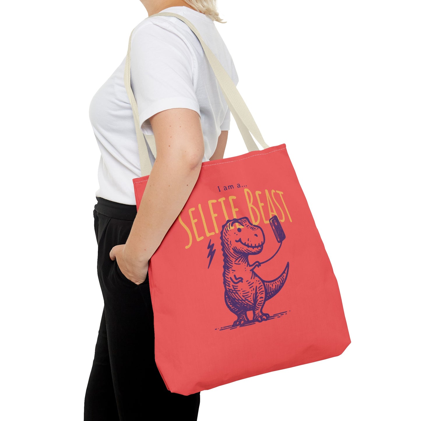 Selfie Beast Tote Bag