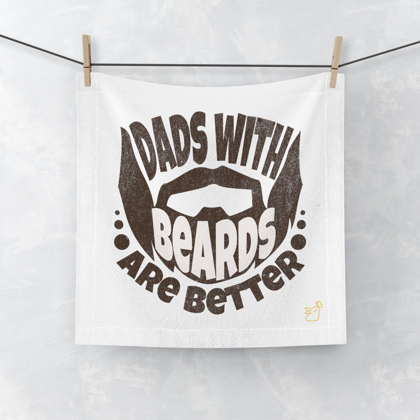 Fun Face Towel - Dads with Beards