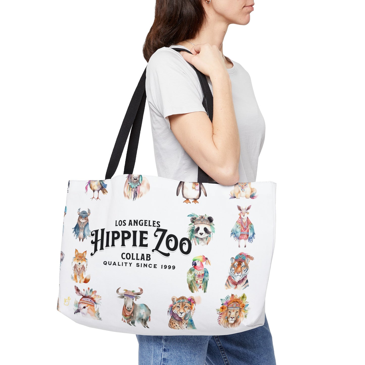 Hippie Zoo Oversized Tote